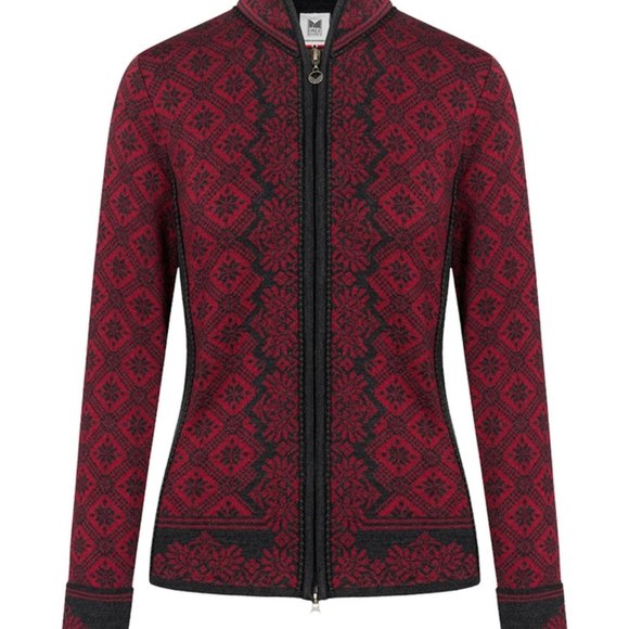 NWOT $535 Dale of Norway Christiania 100% Merino Wool Jacket - M - Picture 8 of 13